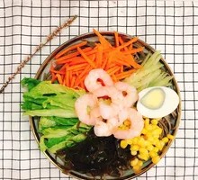 South American Shrimp Buckwheat Noodles