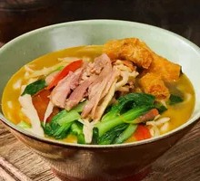 Simmered Old Hen Tomato Soup Noodles