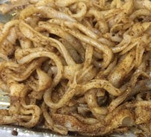 Grilled Rice Noodles