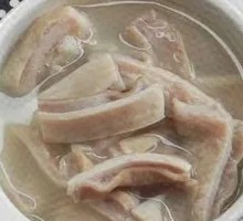 Pork Tripe Soup with Lotus Seeds