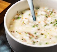 West Lake Beef and Fish Rice Soup