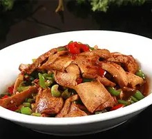 Spicy Green Pepper Tofu