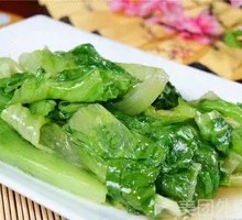 Stir-Fried Greens with Garlic