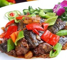 Stir-fried Turtle with Green Pepper