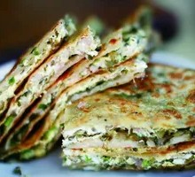 Scallion Pork Wheat Cake