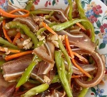 Spiced Cold Pig Ear Salad