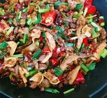 Spicy Beef Offal Stir-Fry