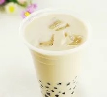 Coconut Jelly Milk Tea