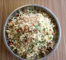 Peanut Egg Fried Rice