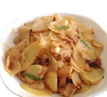 Potato and Pork Rice Bowl
