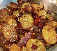 Spicy Potatoes in Dry Pot