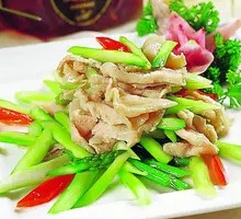 Bamboo Shoots Stir-Fried with Pork