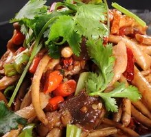 Spicy Tea Tree Mushroom Hot Pot