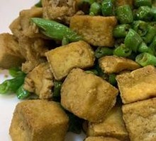 Spicy Green Pepper Tofu