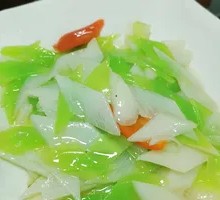 Bamboo Shoot and Chinese Yam Stir-fry