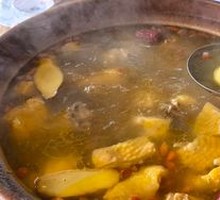 Charcoal-Grilled Chicken Pot