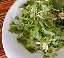 Cilantro Tofu Skin Salad