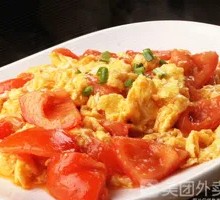 Scrambled Eggs with Tomatoes