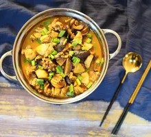 Shiitake Chicken Noodle Soup