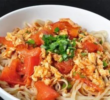 Tomato Noodles with Sauce