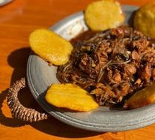 Chicken Stewed with Mushrooms
