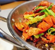 Spicy Pork Intestines Stir-fry