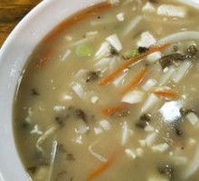 Tofu and Rice Cake