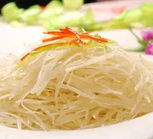 Sliced Potatoes with Green Pepper
