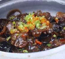 Dry Pot Black Wood Ear Mushrooms