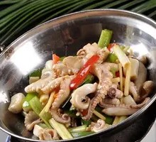 Sizzling Octopus