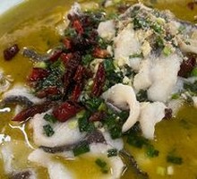 Black Fish with Sour Cabbage