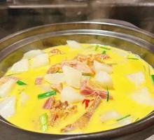 Salted Chicken and Radish Stew
