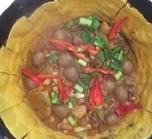 Pan-fried Dumpling Pancake