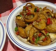 Pan-fried Quail Eggs
