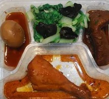 Braised Chicken Leg Rice