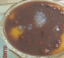 Sweet Potato Red Bean Sago Dessert