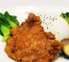 Pan-fried Pork Cutlet Rice