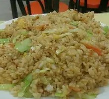 Egg and Pork Stir-Fried Rice
