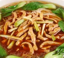 Vegetable and Pork Noodles