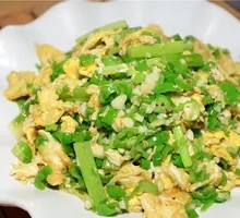 Egg with Green Pepper