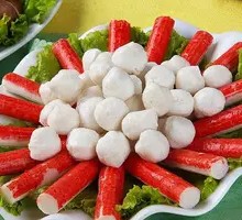 Beef and Squid Meatball Noodles
