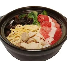 Beef Slice and Meatball Rice Noodles