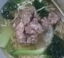 Cool Pork Rib Noodle Soup