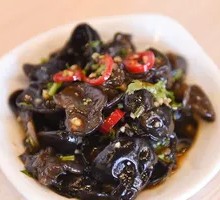 Cold-mixed black fungus