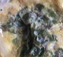 Green Pepper Egg Pancake