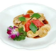 Egg and Pork Stir-Fried Rice Cakes