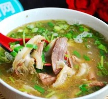 Beef Offal and Tofu Skin Soup