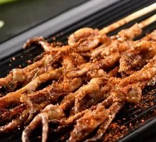 Grilled Squid Tentacles