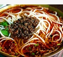 Fried Soybean Paste Potato Noodle Soup