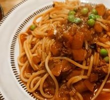 Tomato Meat Sauce Pasta